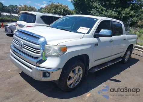 2014 Toyota Tundra Crewmax Platinum from USA, damaged, VIN 5TFAW5F13EX360930